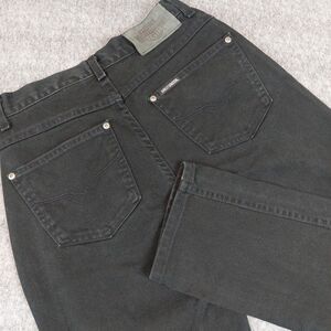 VTG Harley Davidson Womens 8R Classic Jeans Tapered Black Made in USA A6319 Y2K